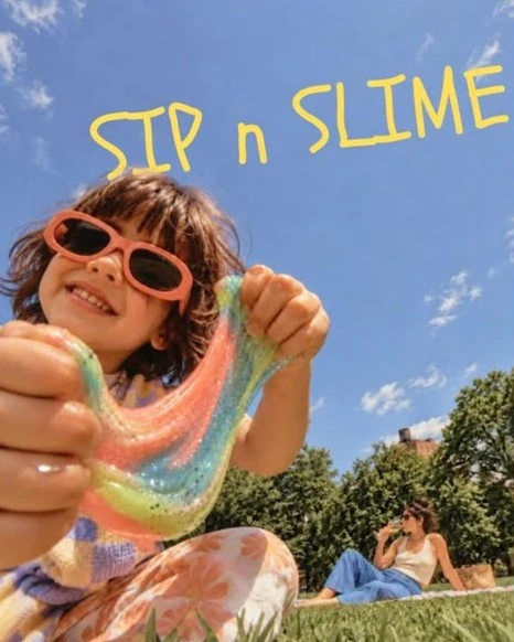 Sip n Slime playful Carnaby visual